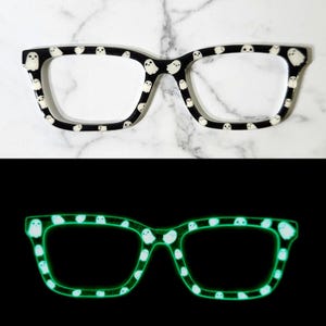 Ghost Glow Custom Magnetic Glasses Topper