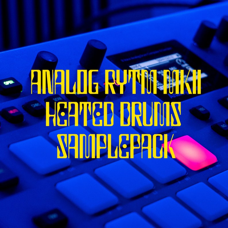 SAMPLES Analog Rytm MKII Heated Drums Pack. On sale image 1