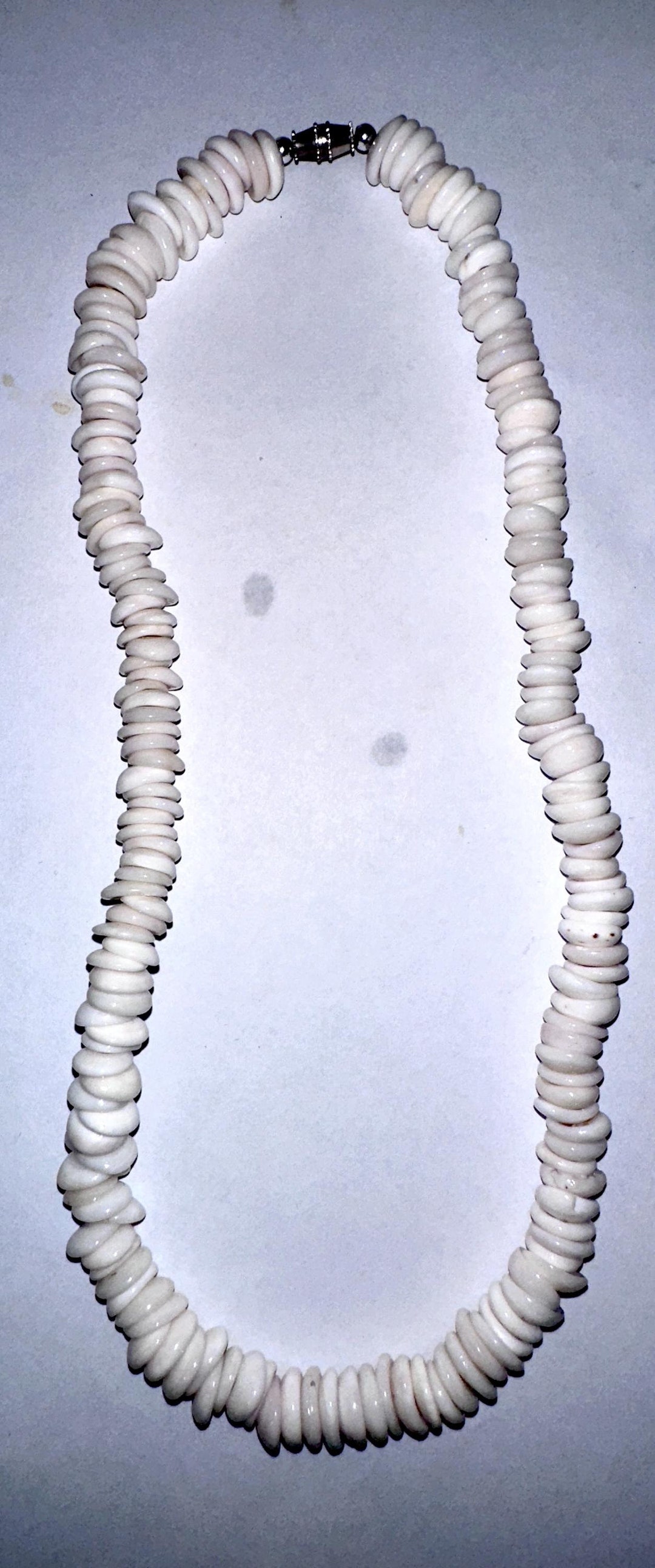 Puka Shell, Faux Pearl, and Satin Thread Necklaces - Etsy