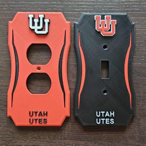 Utah Utes Light Switch / Outlet Cover Plate