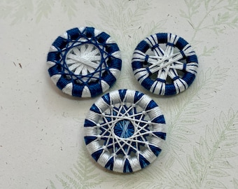 Nautical Combo Buttons -- Set of 3