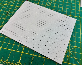 1/4" Offset Grid - Template ONLY for Punched Paper Embroidery