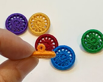 Pride 3/4-inch Buttons -- Set of 6