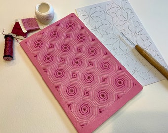 OctoDiamonds -- DIY Template and Pattern Instructions for Moleskine Soft Covers