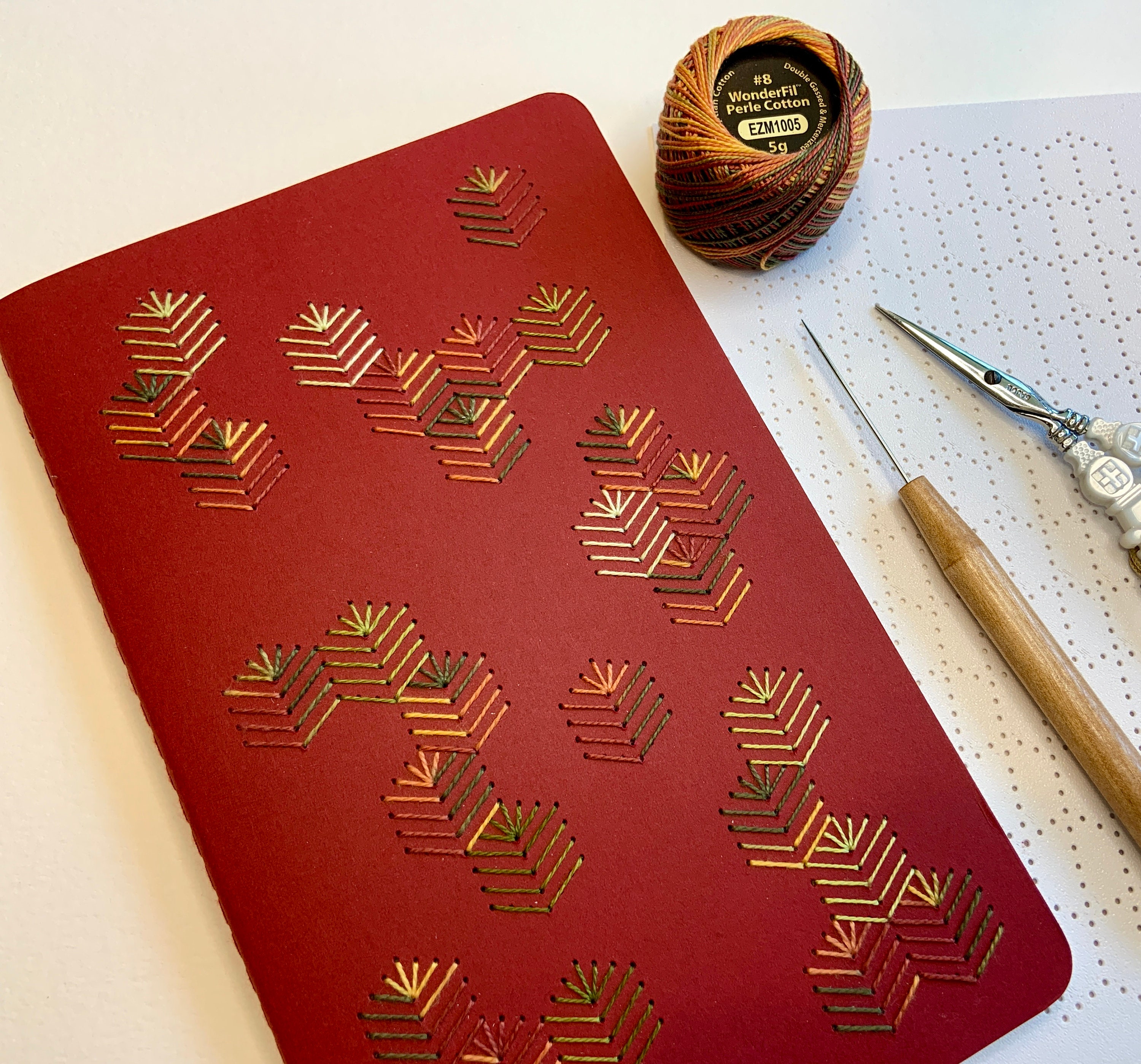 Hexies for Moleskine Journals Template ONLY for Punched Paper