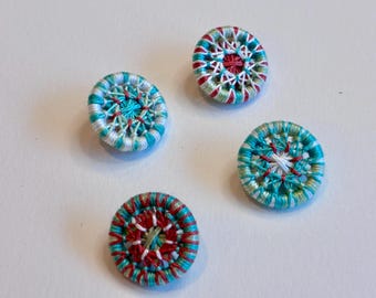 Aqua Vitae 3/4 Inch Buttons -- Set of 4