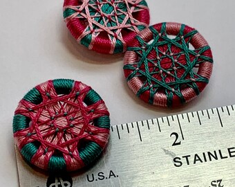 Miami 1-1/8 Inch Buttons - Set of 3