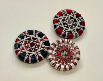 Piccolo Combo Buttons -- Set of 3