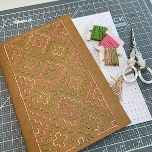 Southwest -- DIY 1/4-Inch Template and Pattern Instructions for Moleskine Soft Cover Notebooks