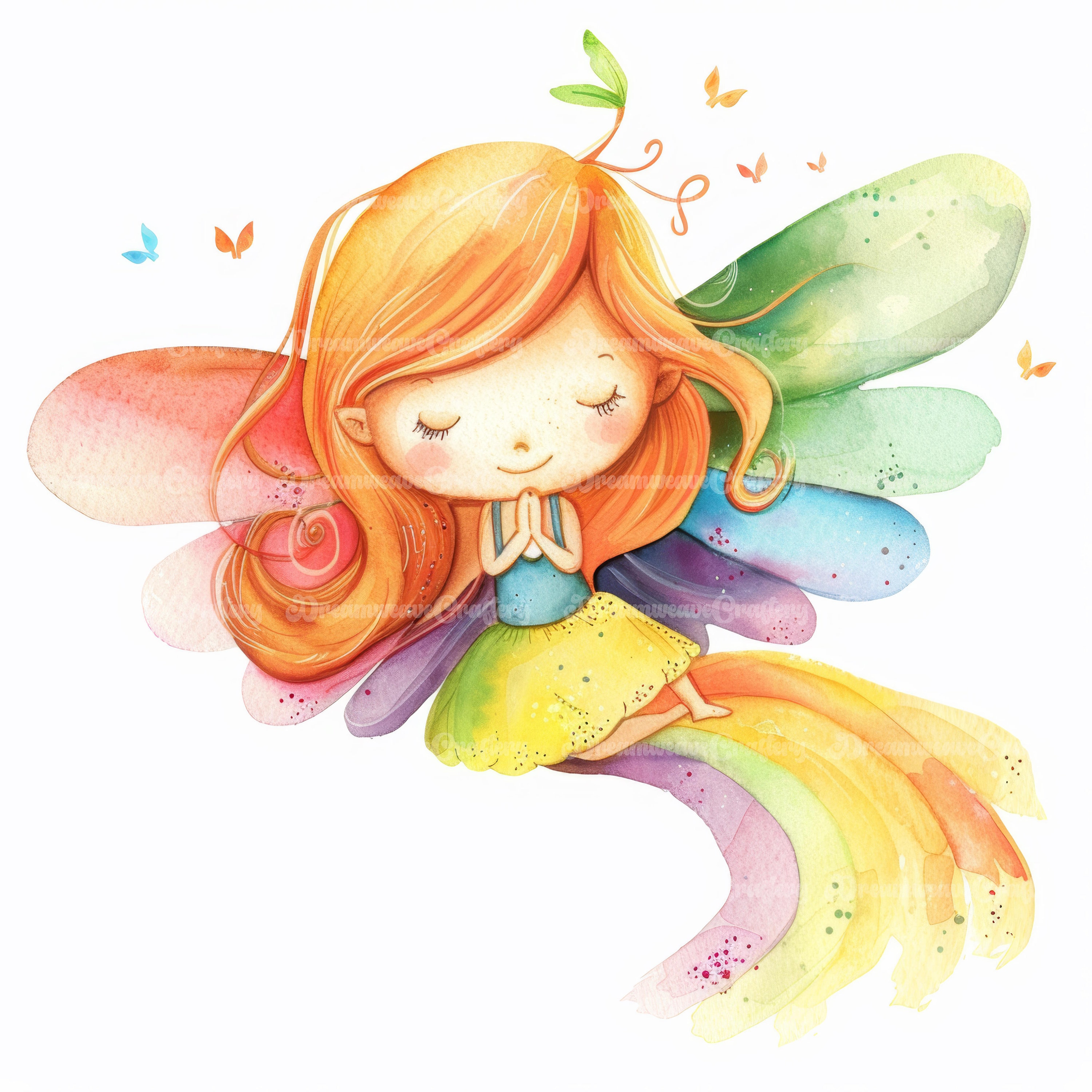 10-cartoon-rainbow-fairy-clipart-fantasy-watercolor-art-printable-high