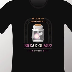 Fairy Bottle T-Shirt: Emergency Health Potion