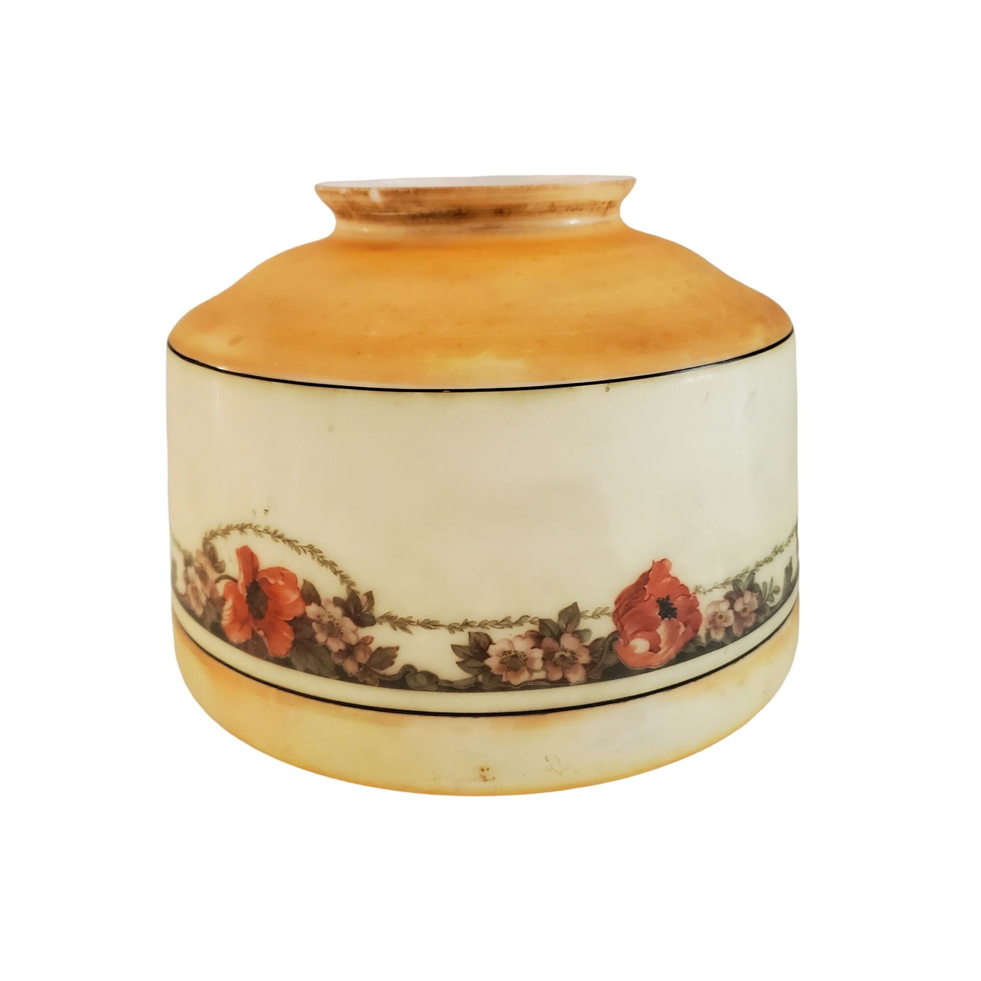 Vintage Cottage-style Ceiling Fixture Glass Light Shade - Etsy