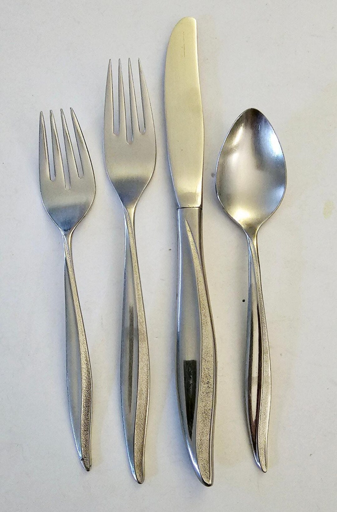 Onedacraft Deluxe Chateau Stanless Servng Fork and Spoon Par