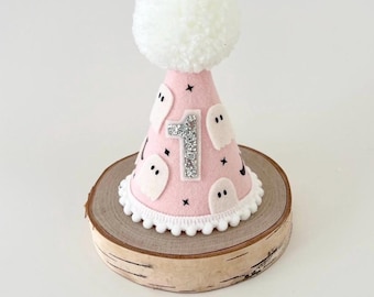 Spooky 1st birthday party hat, Halloween party hat, 1st birthday, Cake smash, Party hat,