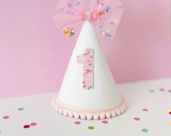 Confetti sprinkles 1st birthday party hat, Confetti birthday crown, Girl sprinkles crown, Confetti birthday celebration