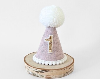 Strawberry N’Cream birthday party hat, Ice cream edition party hat, , 1st birthday party hat, pink party hat, 1st birthday, Cake smash hat