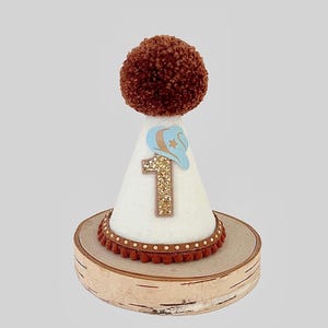 Cappello da cowboy per festa di compleanno, primo compleanno da cowboy, cappello a tema western, torta smash, primo compleanno