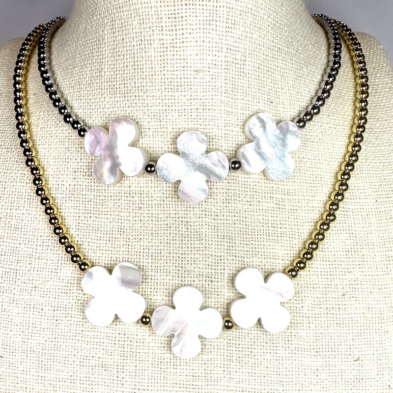 Clover Necklace - Etsy