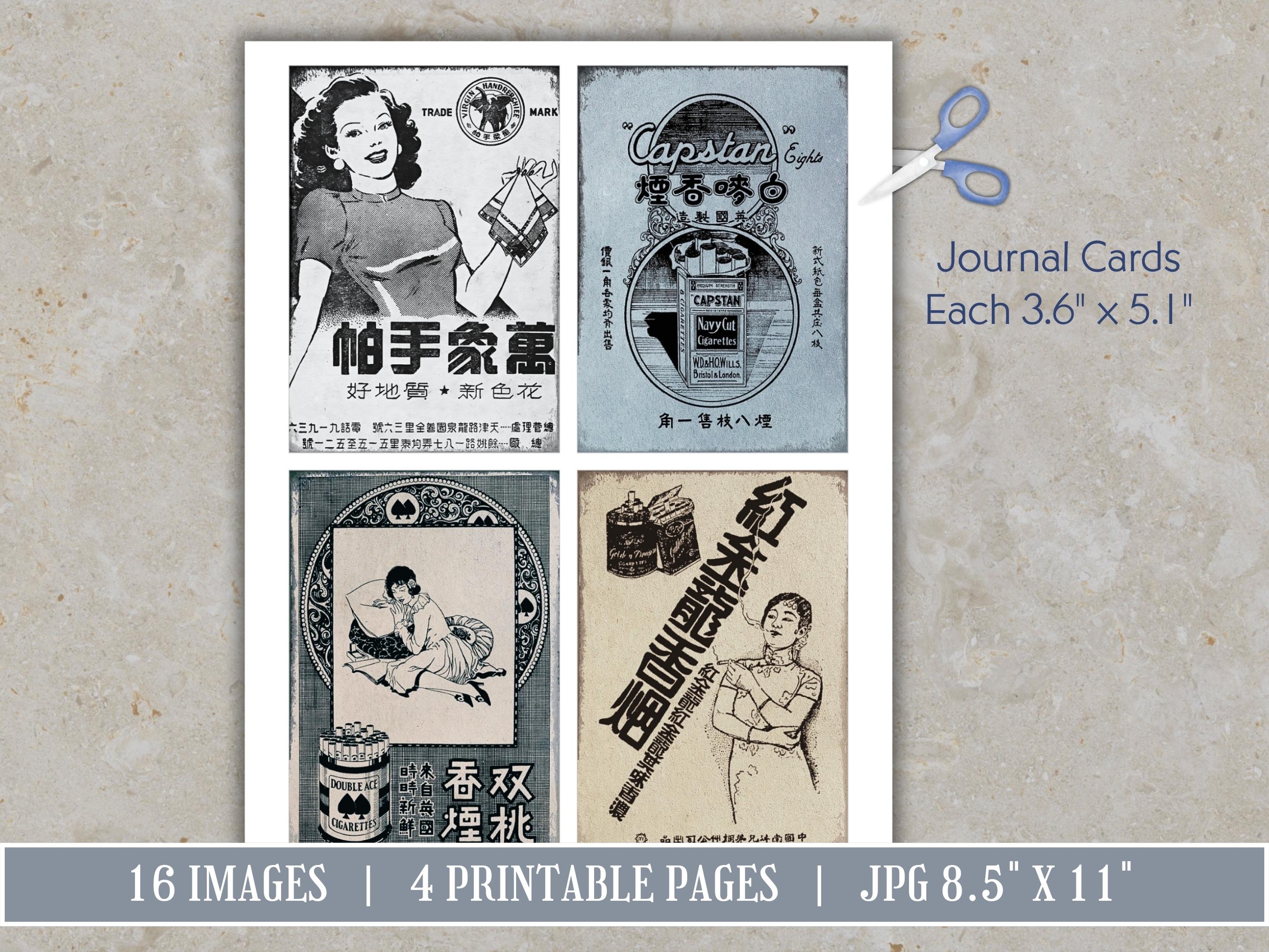コレクション vintage poster Vintage Cigarette Poster Print - Apple Collection Vintage