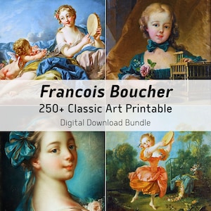 Boucher Painting - Etsy