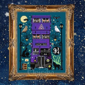 Kruissteekpatroon ridderbus – Fantasy Night Ride (pdf)