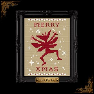 Cornish Pixie - Korsstygnsmönster för God Jul – Hollow Fantasy Gamer (PDF)