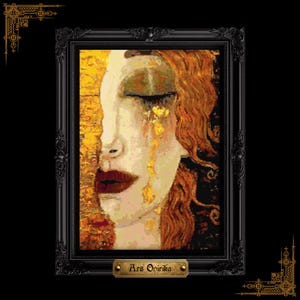 Freya's Tears Cross Stitch Pattern (PDF) - One Page Chart