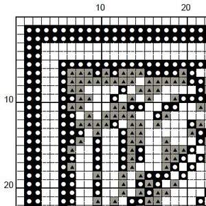 Medeltida poet korsstygnsmönster poesi älskare gåva litterär väggkonst historisk skrivrumsinredning PDF digital nedladdning utskrivbar diagram bild 8