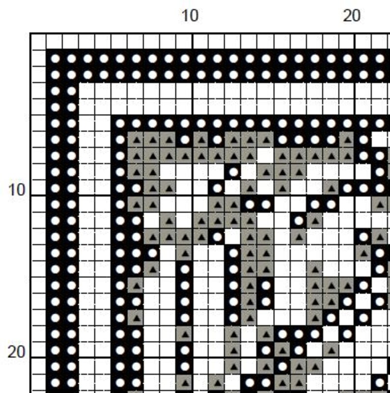 Medeltida poet korsstygnsmönster poesi älskare gåva litterär väggkonst historisk skrivrumsinredning PDF digital nedladdning utskrivbar diagram bild 8