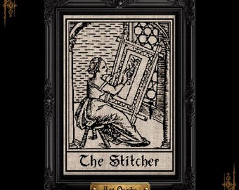Medieval Stitcher Cross Stitch Pattern Embroidery craft Gift for crafters (PDF)
