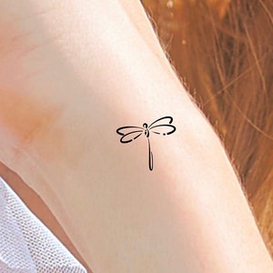 Little Dragonfly Temporary Tattoo
