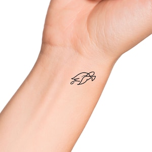 Sea Turtle Temporary Tattoo