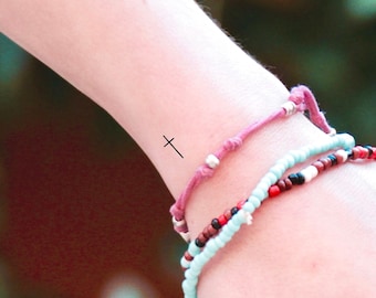 Cross Temporary Tattoo / religious tattoo