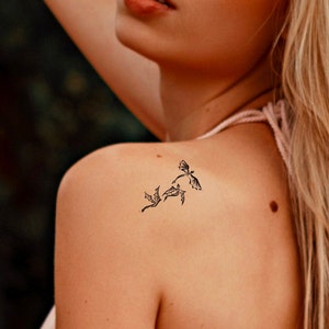 3 Dragons Temporary Tattoo Fantasy Tattoo
