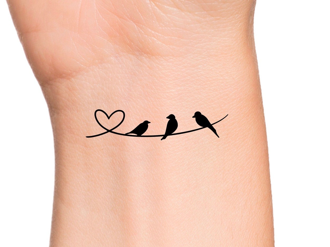 Birds Tattoo - Etsy
