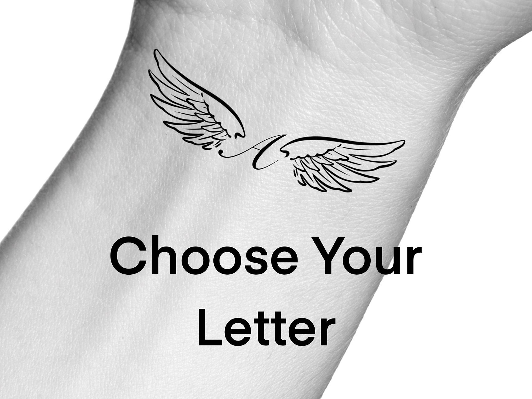 Cowboy Boot Angel Wing Tattoo