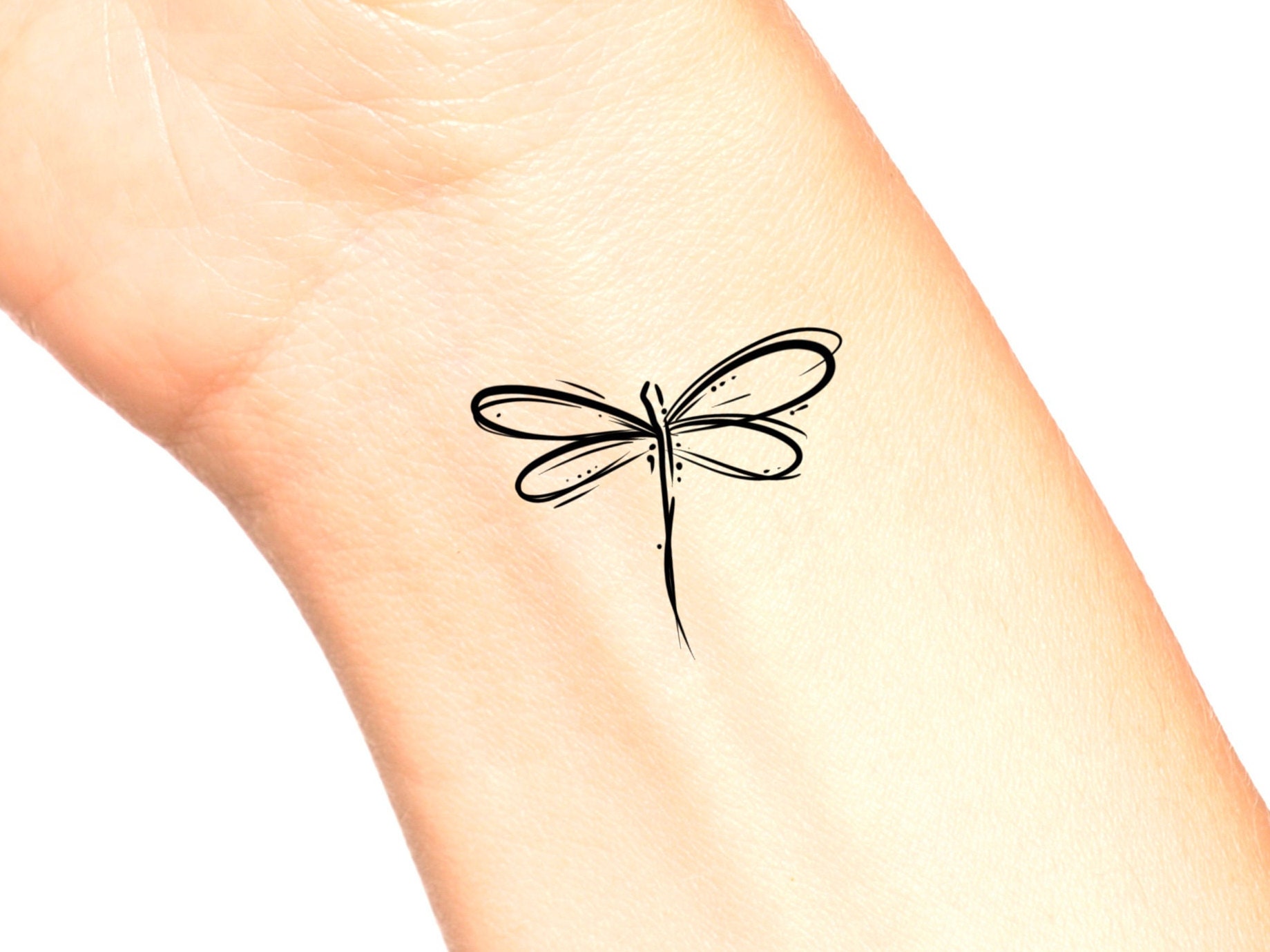 Dragonfly Tattoo - Etsy
