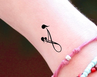 Mutter Töchter temporäres Tattoo