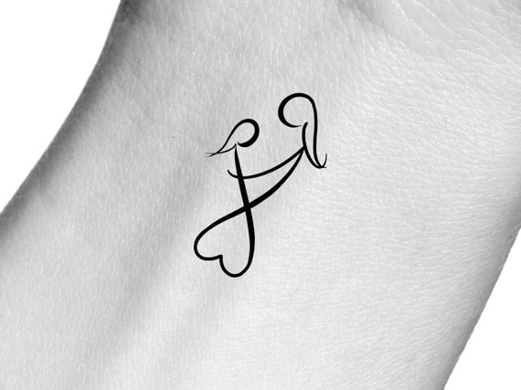 Set di collane puzzle a forma di cuore per madre e figlia, in argento sterling • Gioielli personalizzati per la famiglia - Regalo per la festa della mamma - Italia