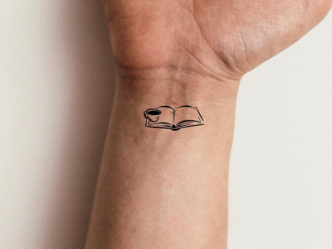 Book Worm Tattoo - Etsy Book Worm Tattoo - Etsy