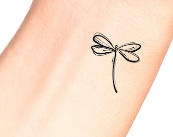 Dragonfly Temporary Tattoo