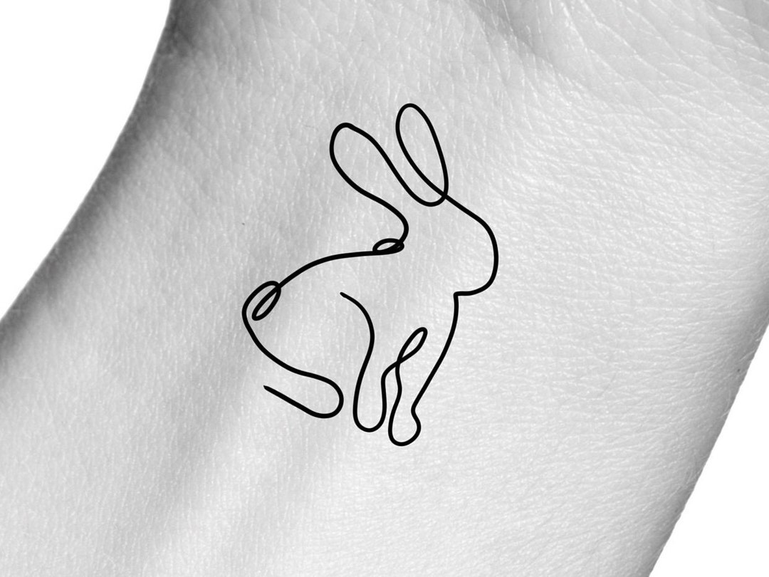 Amazon.com : Large 'Zodiac Rabbit' Temporary Tattoo (TO00027055) : Beauty &  Personal Care
