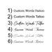 see more listings in the CUSTOM TATTOOS section