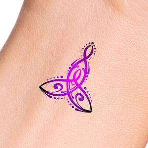 Mother Daughter Temporary Tattoo