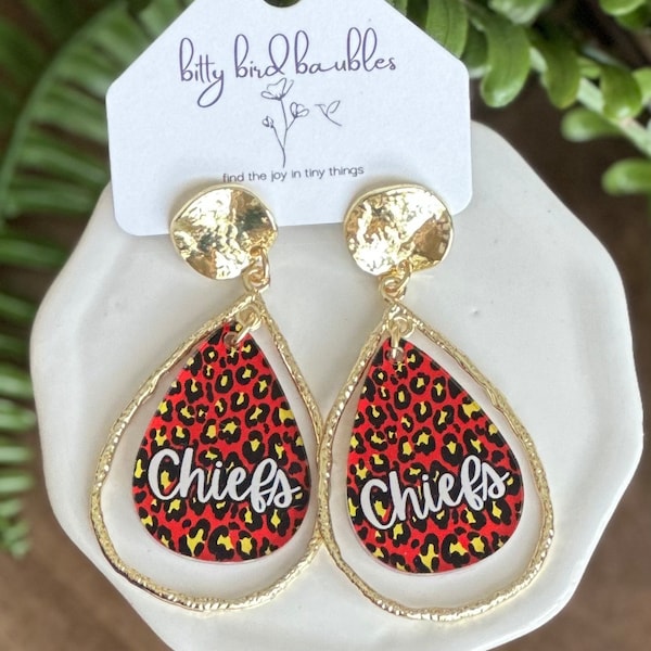 Chiefs Game Day Earrings