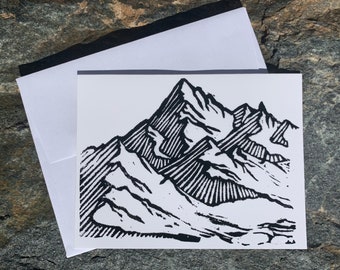Inspirational “Move Mountains” Greeting Card