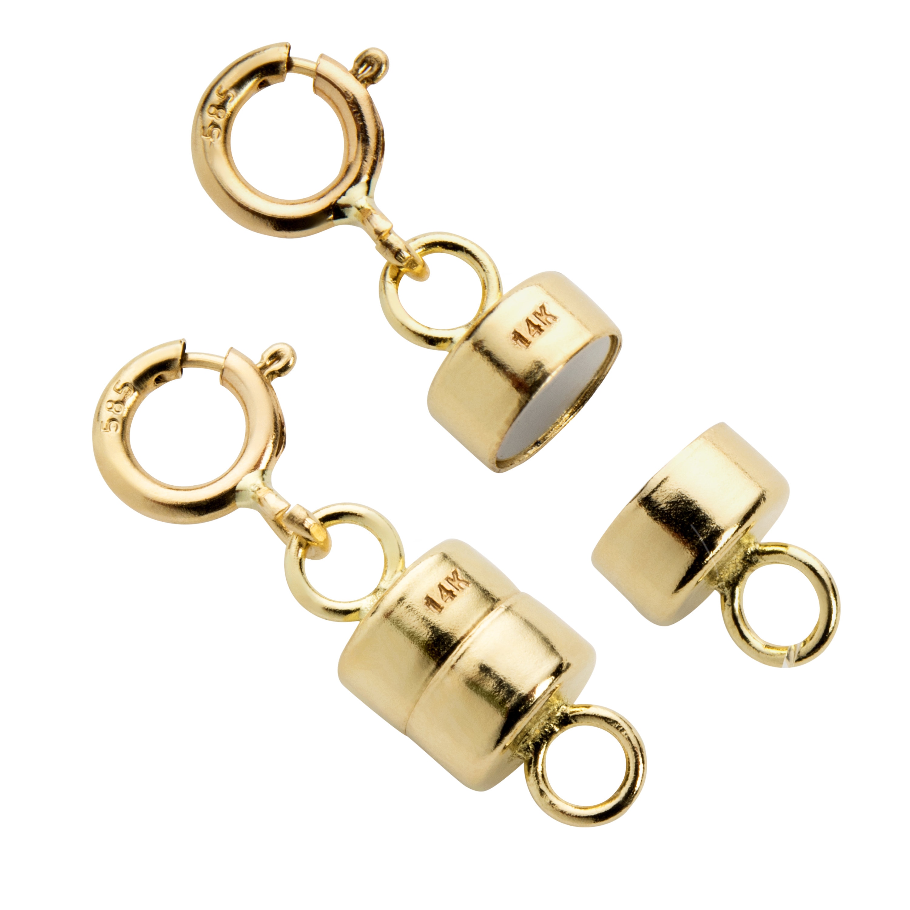 MAGNETIC NECKLACE CLASPS And Closures - Chain Extender Jewelry Clasp  Converter £4.39 - PicClick UK
