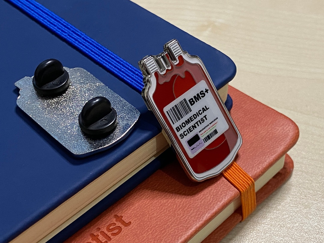 Biomedical Scientist Blood Bag Pin - Etsy