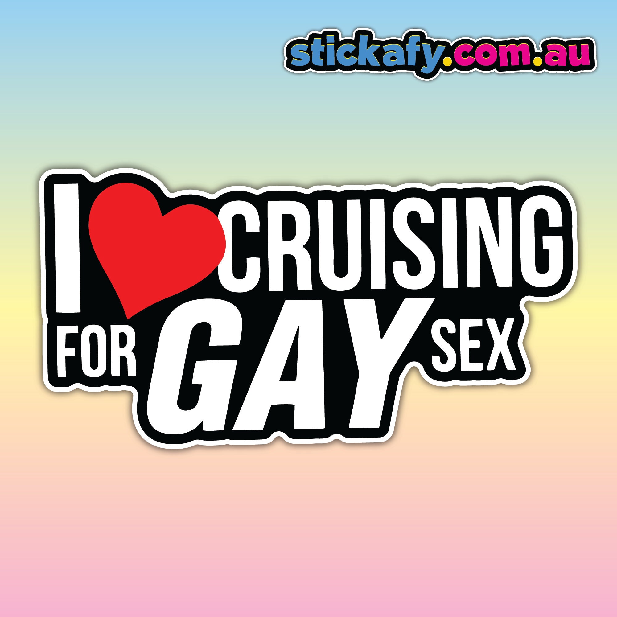 I Love Anal Bumper Sticker - Etsy Australia