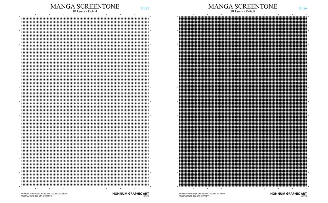 Screentones Collection 2 Dots / Patterns / Brushes